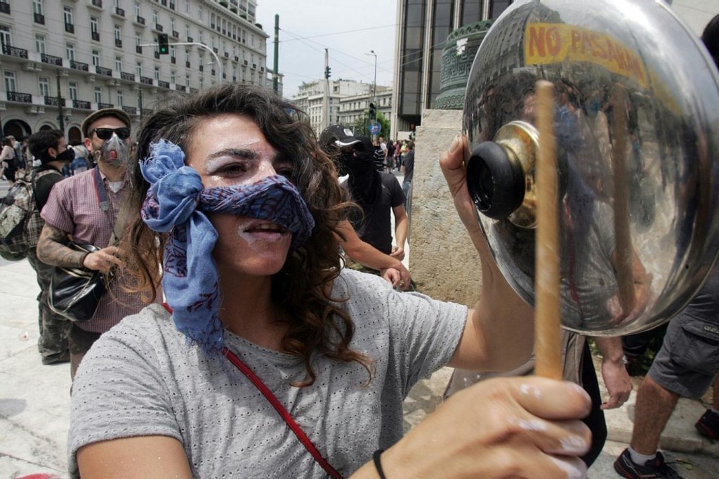 new austerity measures June 15, 2011 in Athens, Greece