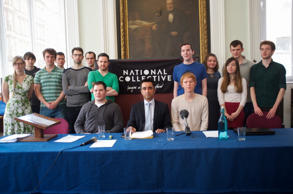 National Collective Press Conference, Royal Faculty of Procurators, Glasgow