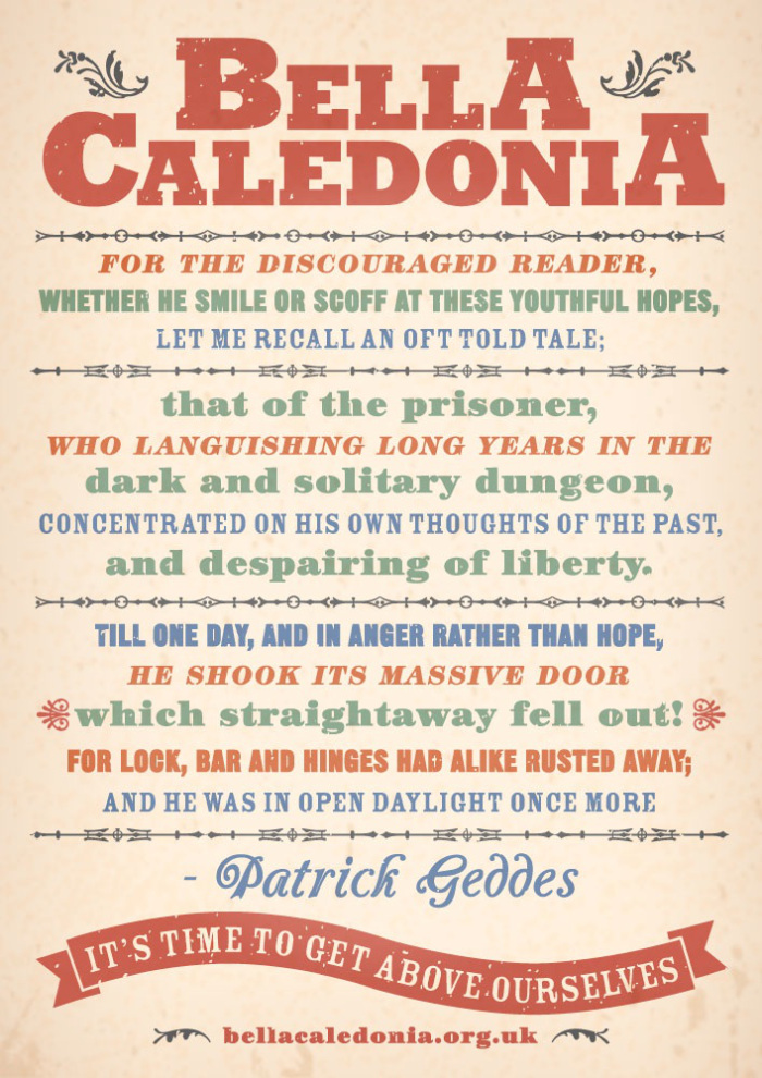 Backing Bella Bella Caledonia