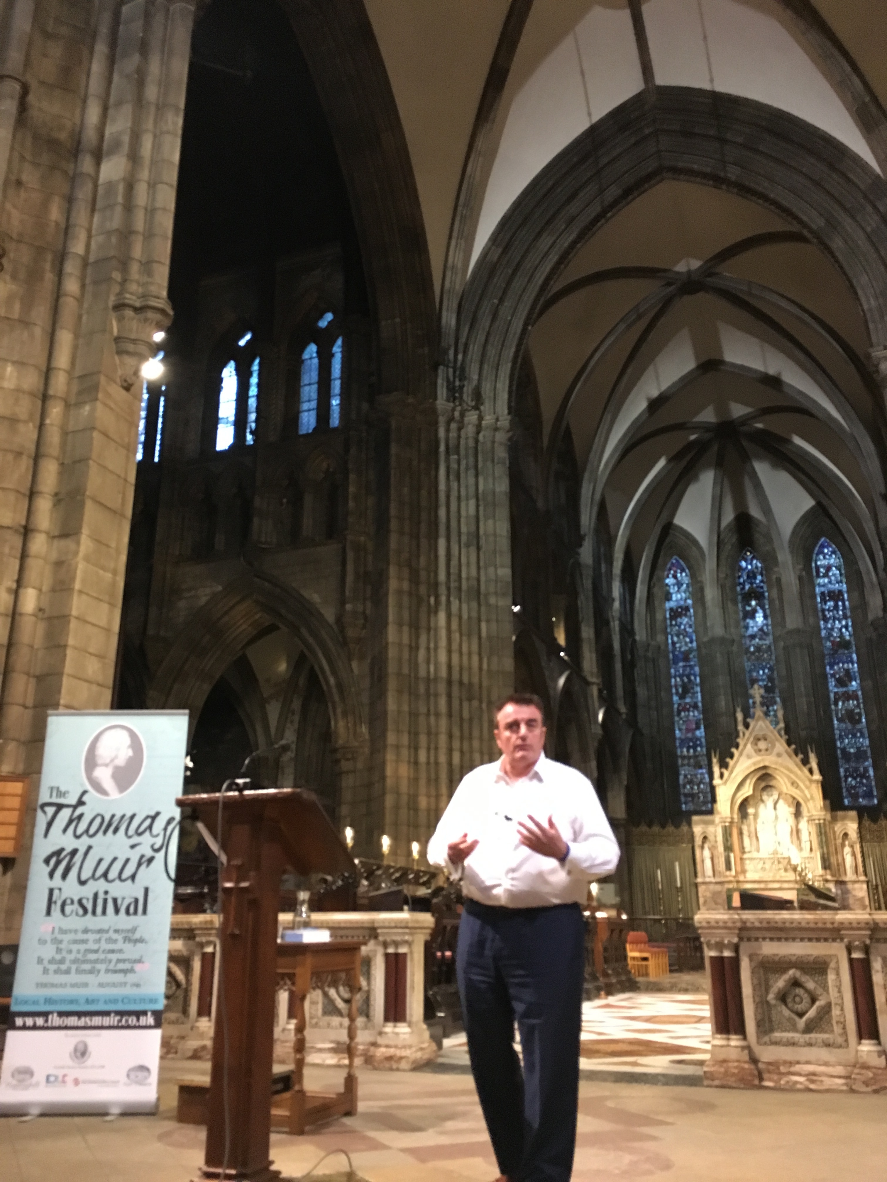 Thomas Muir Lecture 2017 Interview Bella Caledonia