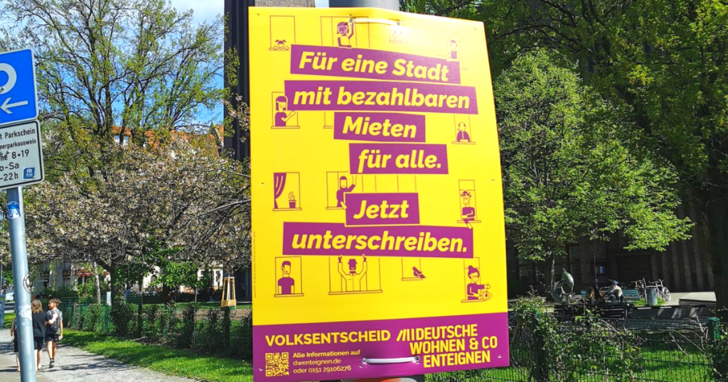 Berlin’s vote to expropriate the landlords interview with campaign